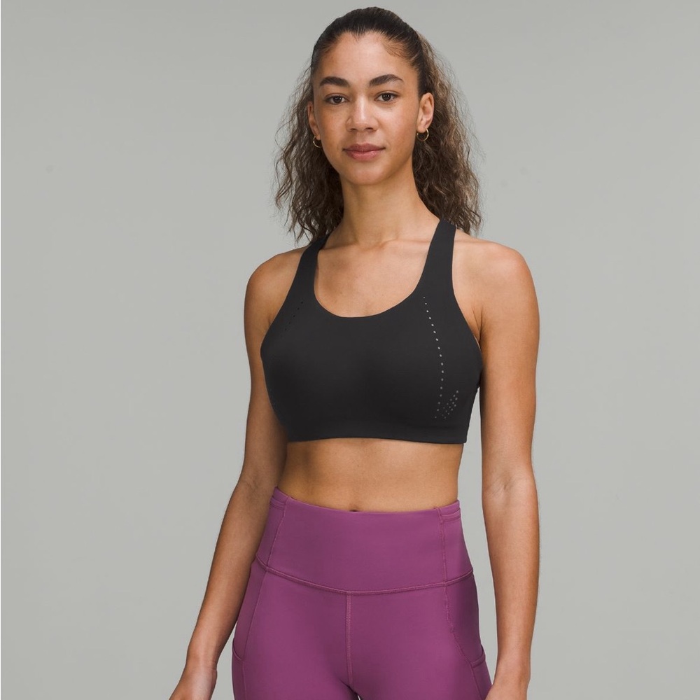 Lululemon Air Support high impact sports bra, 36DDD black